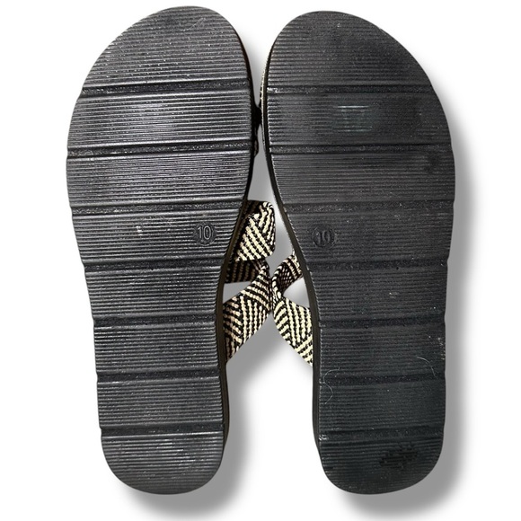 Corkys Dafne Woven Strappy Sandal Aztec Tribal Boho Strap Size 10 - Picture 6 of 7